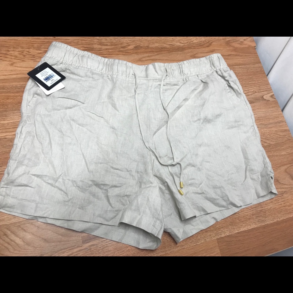 Ellen Tracy soft casual shorts khaki size xxl new